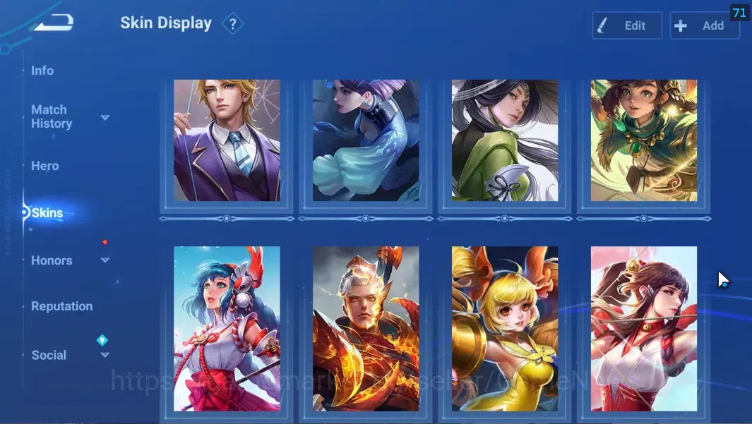 Honor of Kings Accounts Hero 53 Skin 42|Account with Legend Skin(Yao)+Epic image 5
