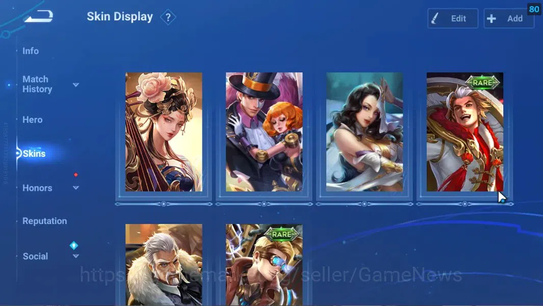 Honor of Kings Accounts Hero 53 Skin 42|Account with Legend Skin(Yao)+Epic image 6