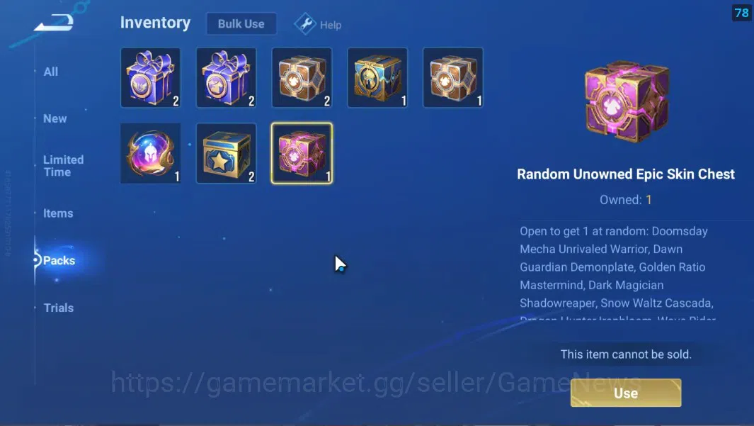Honor of Kings Accounts Hero 53 Skin 42|Account with Legend Skin(Yao)+Epic image 7