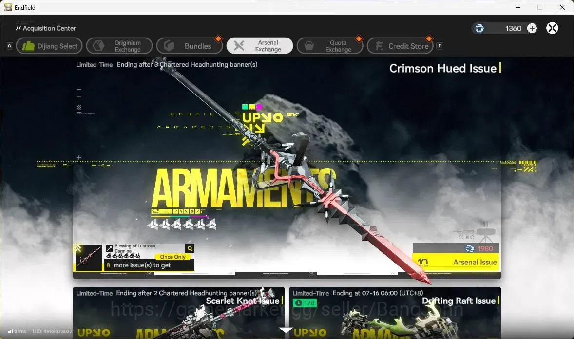 Arknights: Endfield Accounts ASIA |Lv 26|1 Limit(Tangtang+Sign)|STD Last Rite,A image 14