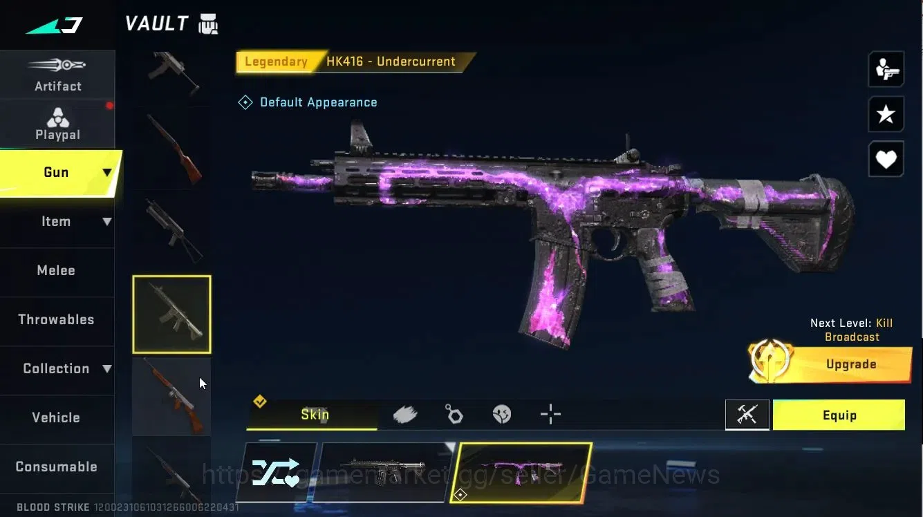Blood Strike Accounts ASIA|ULTRA Striker ZERO-Agent Zero|Legendary [HK41 image 5