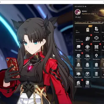 Honkai Star Rail Accounts Others Asia|TL 55|6 Limited|(Phainon)+Sign Archer E1,Rin Tohsaka,Huohuo,Kafka & Ruan Mei|Male