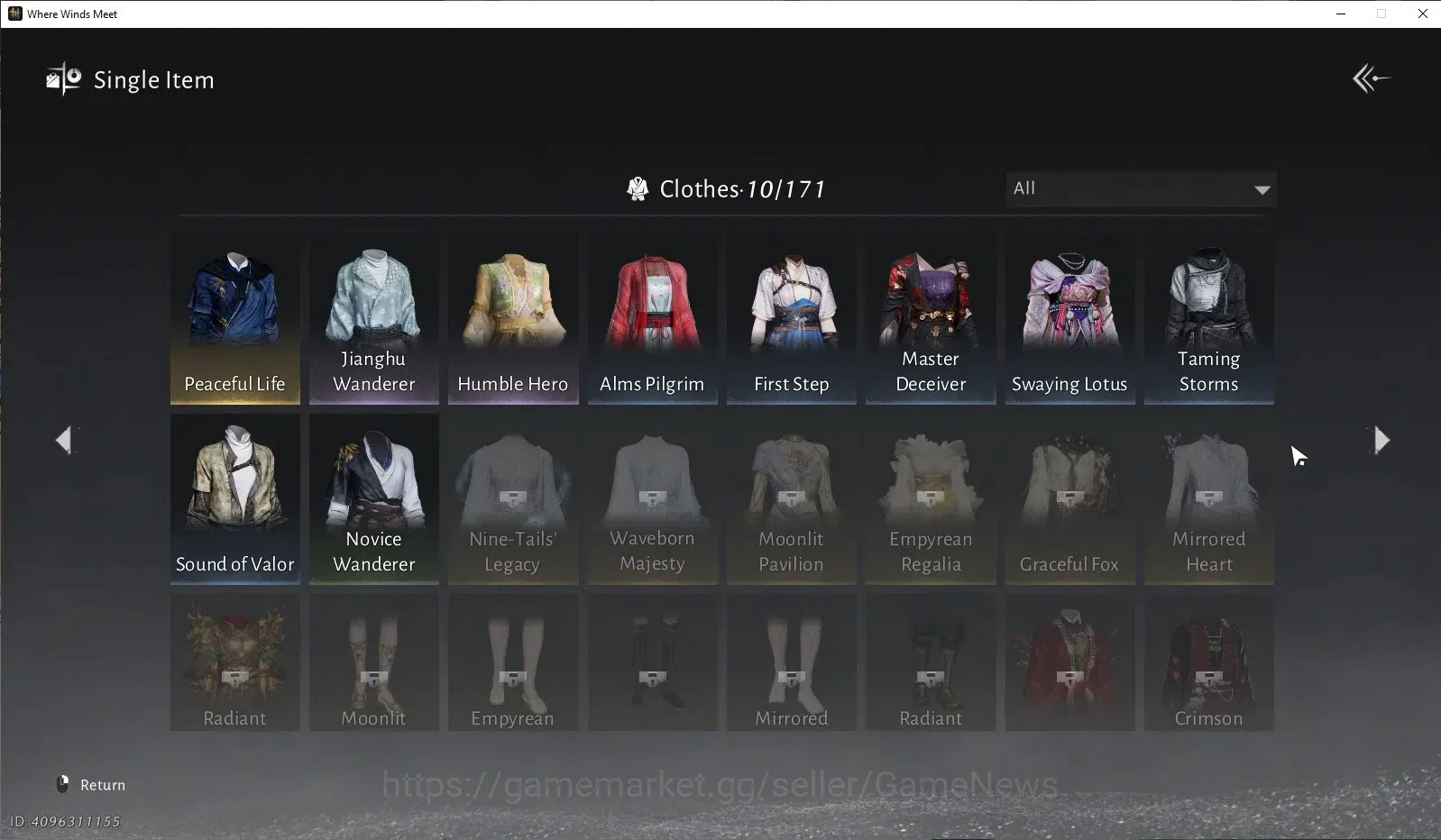 Where Winds Meet Accounts GLOBAL|Lv 84|GS 20K|1 Harmonic Core|Anthem of Ages image 11