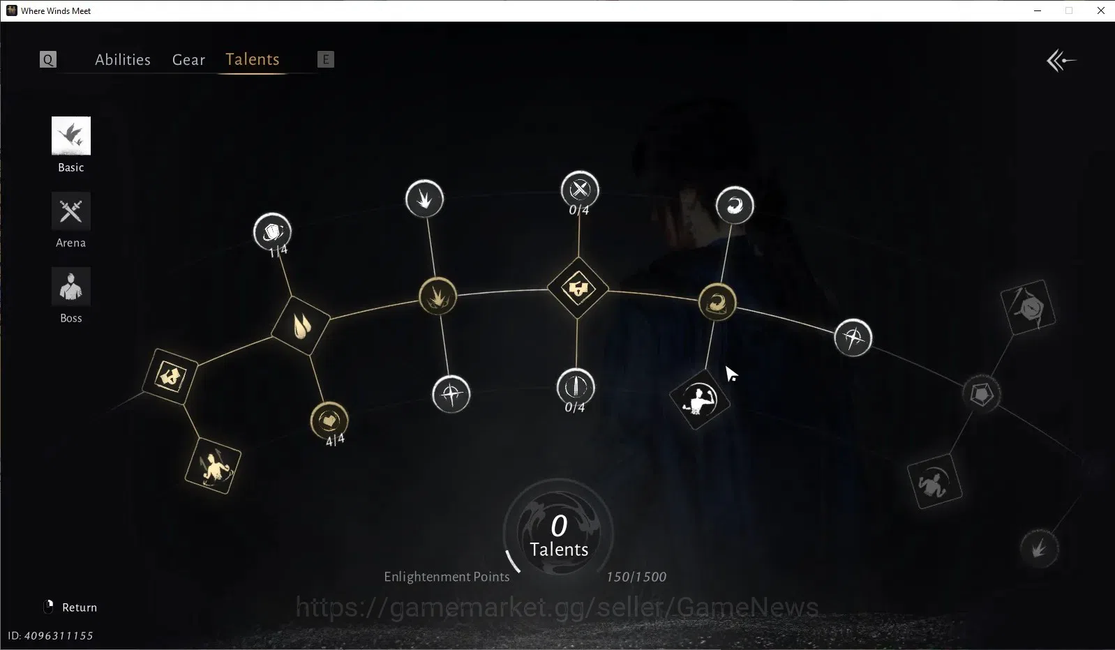 Where Winds Meet Accounts GLOBAL|Lv 84|GS 20K|1 Harmonic Core|Anthem of Ages image 8