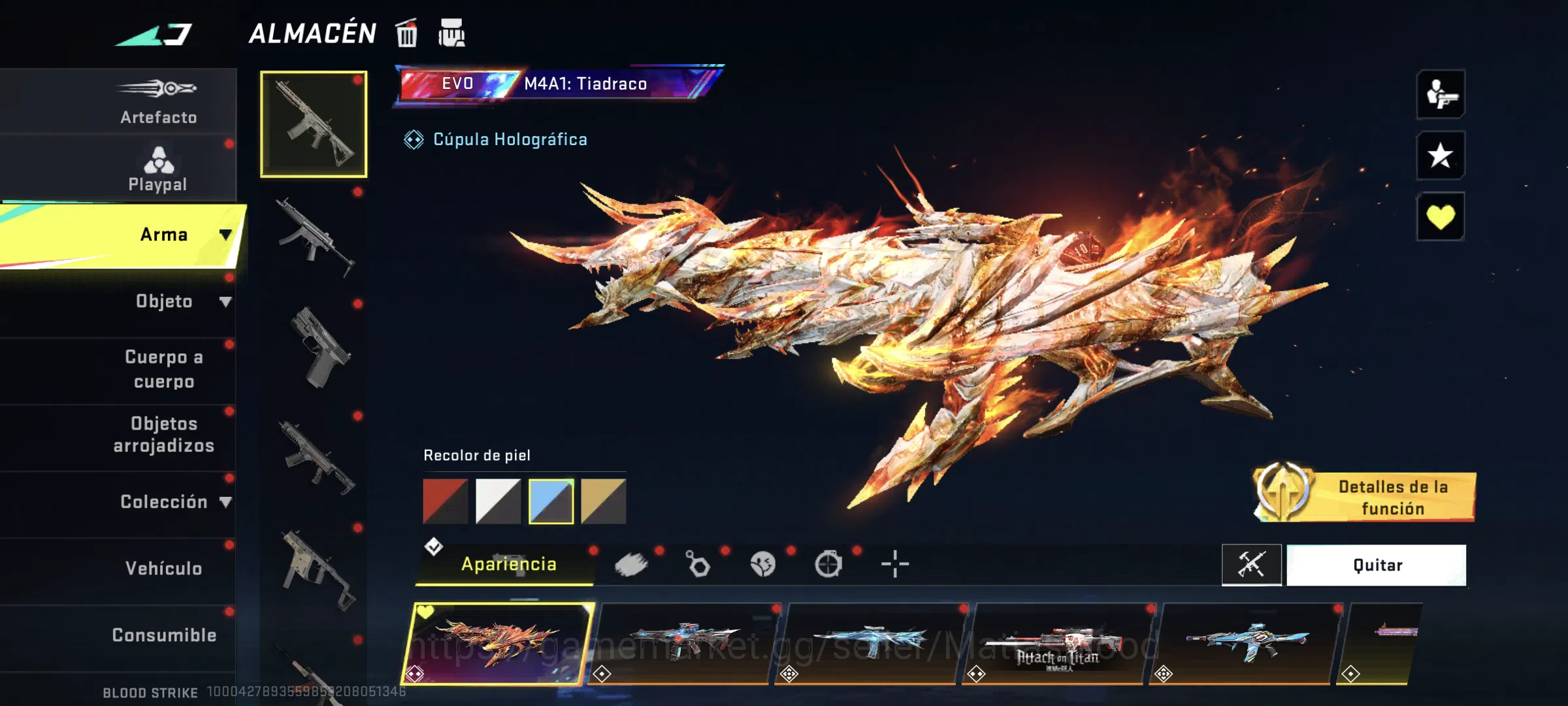 Blood Strike Accounts Collab Skin AMERICA | 3 EVO Weapons | 12 Eternal Weapons | Ultra Butterfly Knife Synthwave | Anime 1