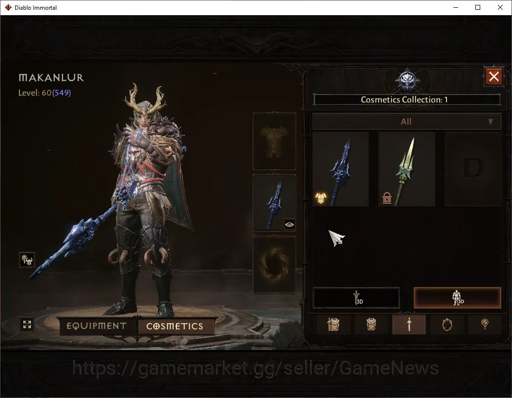 Diablo Immortal Accounts SEA-Verathiel|Lv60(549)|Blood Knight|36k CR|Reso 4 image 9