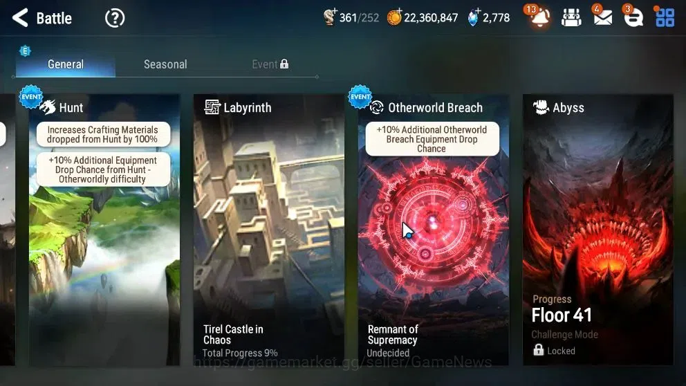 Epic Seven Accounts Limited Hero GLOBAL UnVerif|New Era|5 ML(NM Luna,Emp Ilynav,Req Roana,etc)+Ab 11