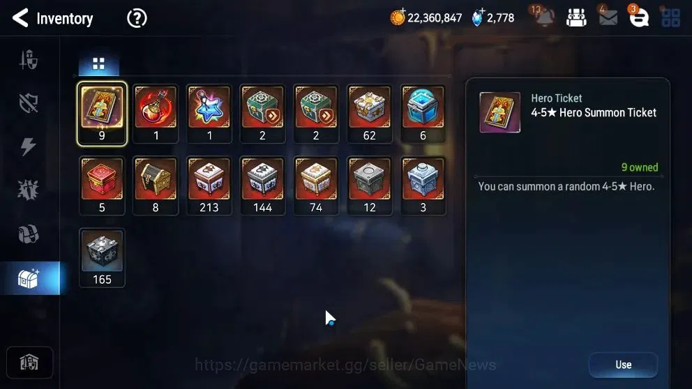 Epic Seven Accounts Limited Hero GLOBAL UnVerif|New Era|5 ML(NM Luna,Emp Ilynav,Req Roana,etc)+Ab 19