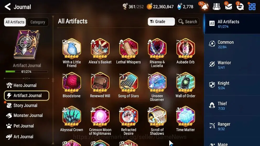 Epic Seven Accounts Limited Hero GLOBAL UnVerif|New Era|5 ML(NM Luna,Emp Ilynav,Req Roana,etc)+Ab 9