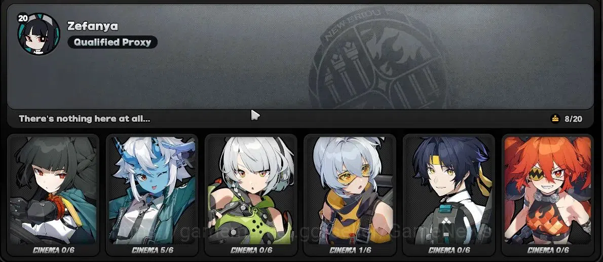 Zenless Zone Zero Accounts ASIA IK 20|Starter S1 Ch1|2 Limited [Miyabi,Haruma image 3