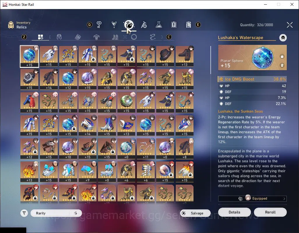 Honkai Star Rail Accounts Asia|TL 64|6 Limited|[Evernight,Hyacine]+Sign,Dant image 7