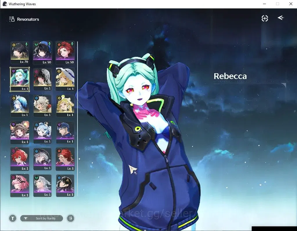 Wuthering Waves Accounts NA| UL 45| 4 Limited| Rebecca(Collab)| [Chisa,Shor image 2