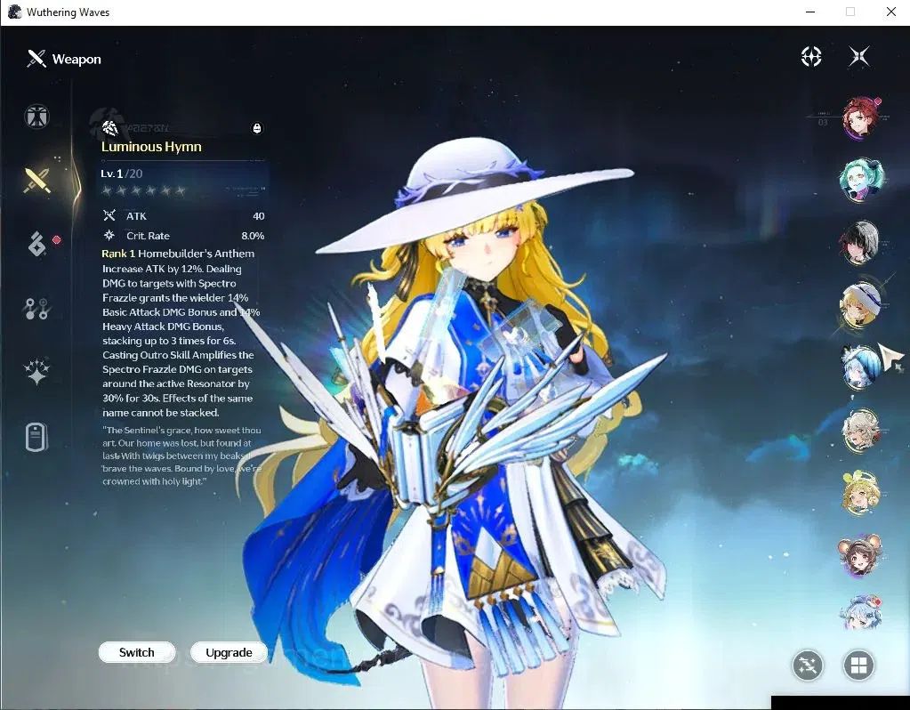 Wuthering Waves Accounts NA| UL 45| 4 Limited| Rebecca(Collab)| [Chisa,Shor image 4