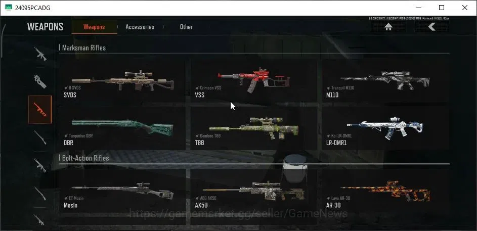 Arena Breakout Accounts MOBILE|Lvl 30|SV 52,7M|CV 28,5M|Battle Machete,Sap image 11