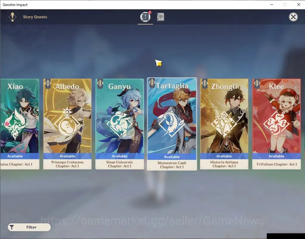 Genshin Impact Accounts Asia |AR 55 |2 Limit +3(*5WEP) |FurinaC1+Sign,Flin image 18