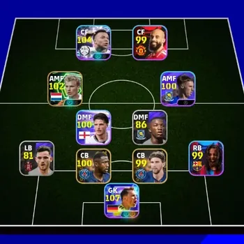 eFootball Accounts High-End Android|PW 2982|Manuel Neuer ShowT,Kylian Mbappe ShowT,Dennis Bergkamp Epic|2026|Check SS
