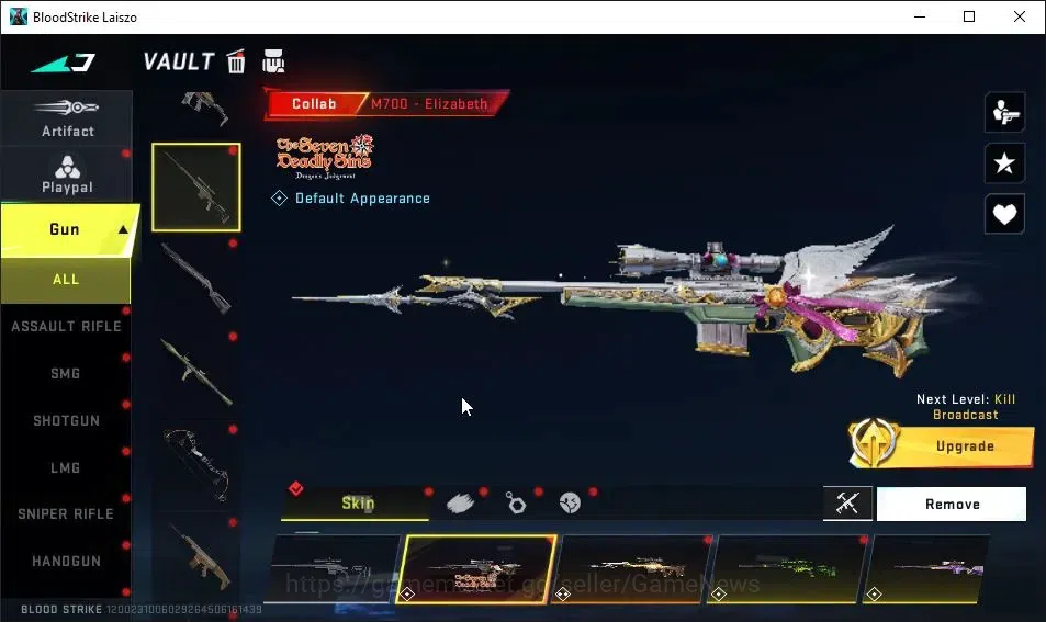 Blood Strike Accounts ASIA|ETERNAL DEagle|Melee ULTRA Kukri|9 ULTRA|Coll image 10
