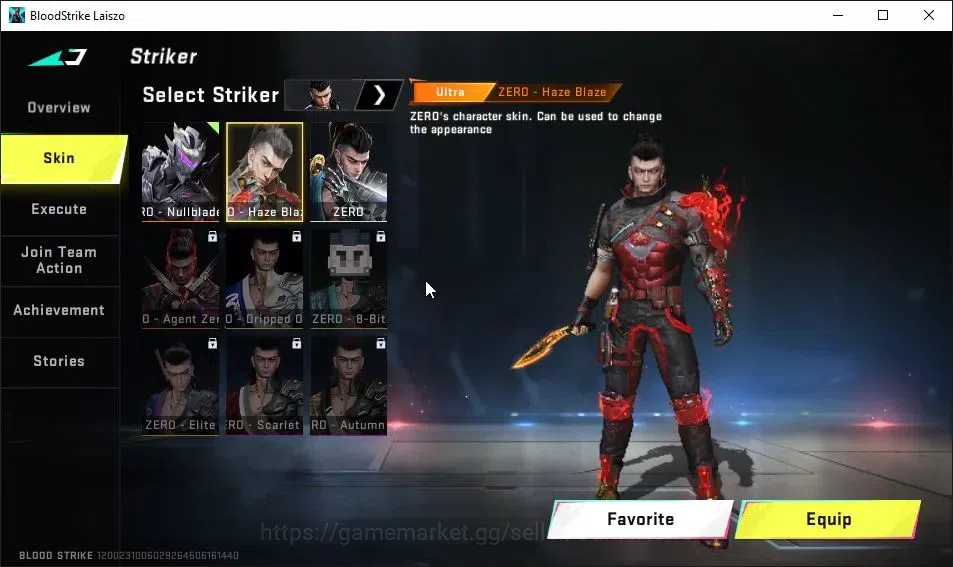 Blood Strike Accounts ASIA|ETERNAL DEagle|Melee ULTRA Kukri|9 ULTRA|Coll image 16