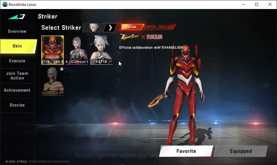 Blood Strike Accounts ASIA|ETERNAL DEagle|Melee ULTRA Kukri|9 ULTRA|Coll image 4