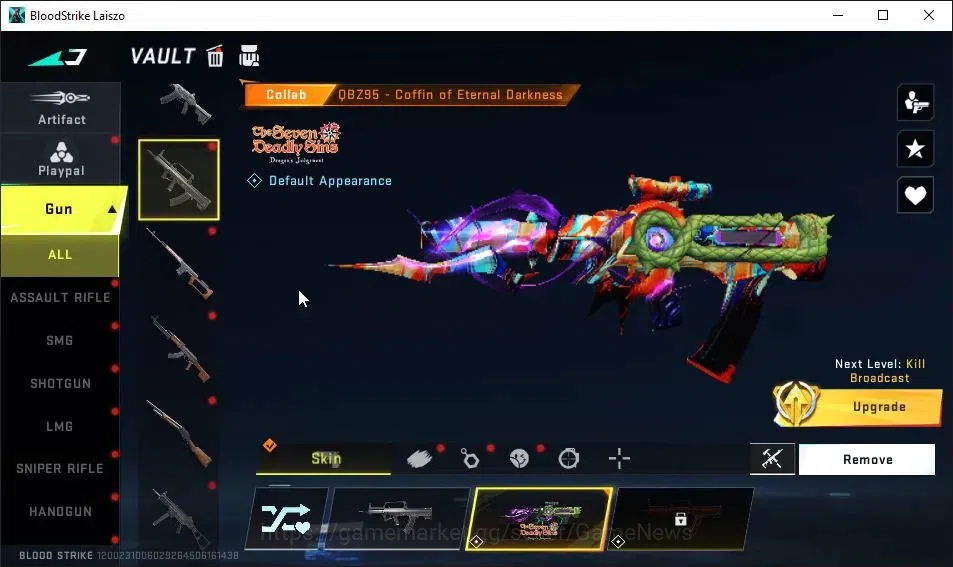 Blood Strike Accounts ASIA|ETERNAL DEagle|Melee ULTRA Kukri|9 ULTRA|Coll image 6