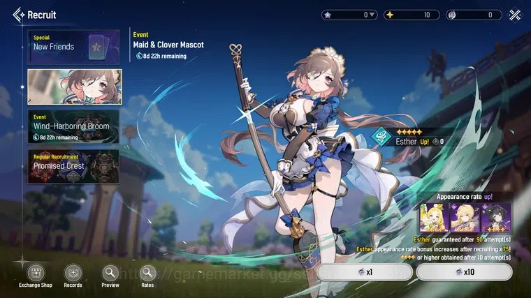 Mongil:Star Dive Accounts Global|starter|3SSR(Esther,Gabi,Ophelia)+Sign Jiwo image 5