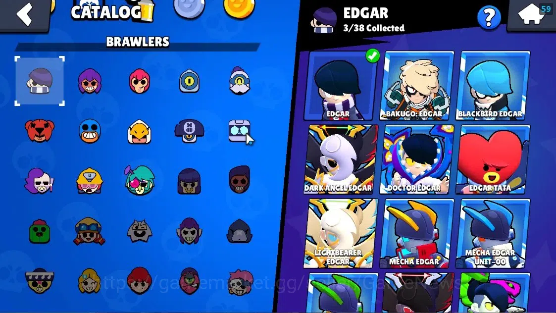 Brawl Stars Accounts 874 Trophy|13 Brawlers 1 Max Lvl Full Buffies Edgar|8444 Bling|1 Epic [El Rey Primo],1 Super Rare 16