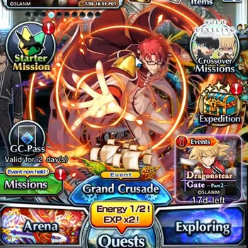 Grand Summoners Accounts Mid-Game GLOBAL|Rank 40|301 cc|3 Ascend + 1 TW|Choi Jong-In+TW,Canaria ST,Sung Jinwoo|Lpot 41|Check