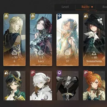 Reverse: 1999 Accounts Midgame Global|Lv 35|17 SSR 3 Limited|Lucy P1 + Psychube,The Twins,Liang Yue|A Knight