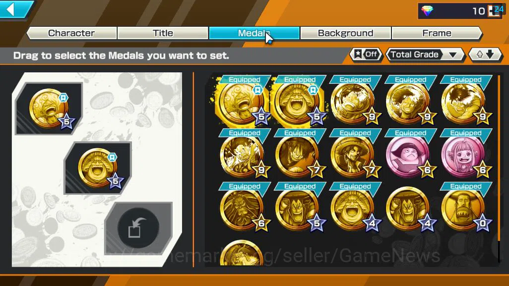 One Piece Bounty Rush Accounts Global|6 EX|Five Elders ST.Saturn,Hungers Pangs Ch image 3