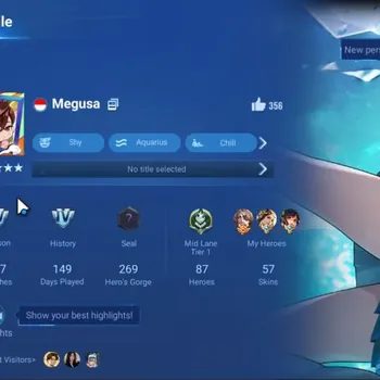 Honor of Kings Accounts Rare Skin Hero 87 Skin 57|KIC Luna,3 Legend(Consort Yu,Arthur,Angela),GM Gan & Mo,2