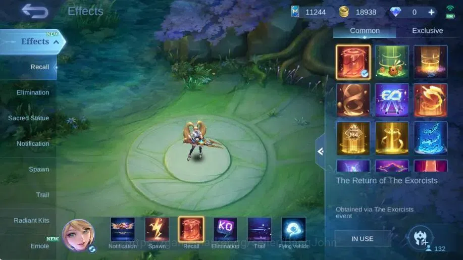 Mobile Legends: Bang Bang Accounts Global|Skin 399|Exalted|Legend Lunox,EXO Kagura,SV image 13