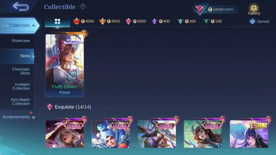 Mobile Legends: Bang Bang Accounts Global|Skin 399|Exalted|Legend Lunox,EXO Kagura,SV image 7