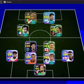eFootball Accounts Legends & Iconic Players Mobile |PW 3154|Epic Platini,Rui Costa,Rosicky,Gerrard,Diouf,Hazard,Serginho|SHW