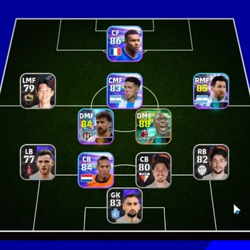 eFootball Accounts Others Android|Power 2464|Epic Clarence Seedorf|2 Show Time Lionel Messi,Salih Oscan|PES2027|Take