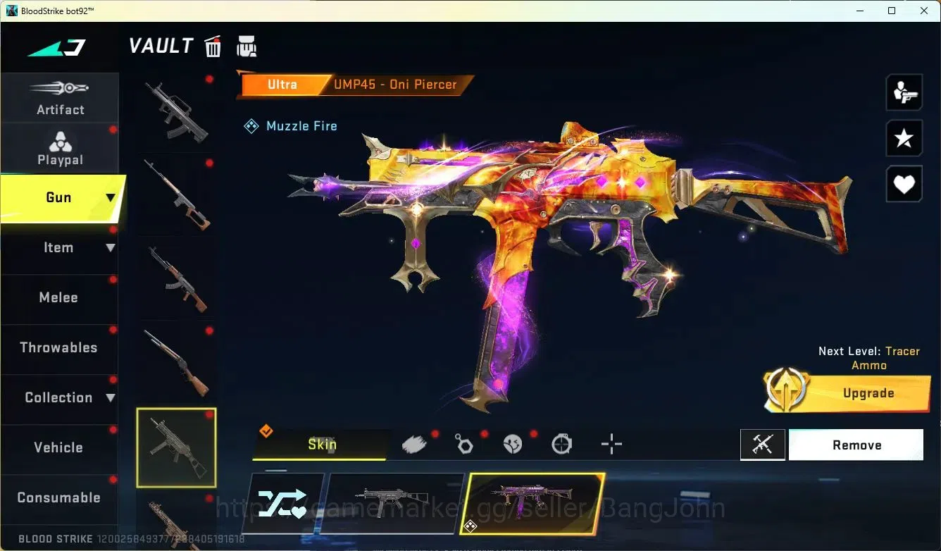 Blood Strike Accounts Asia | Starter Melee Katana|Ultra UMP45|2 Legendar image 4