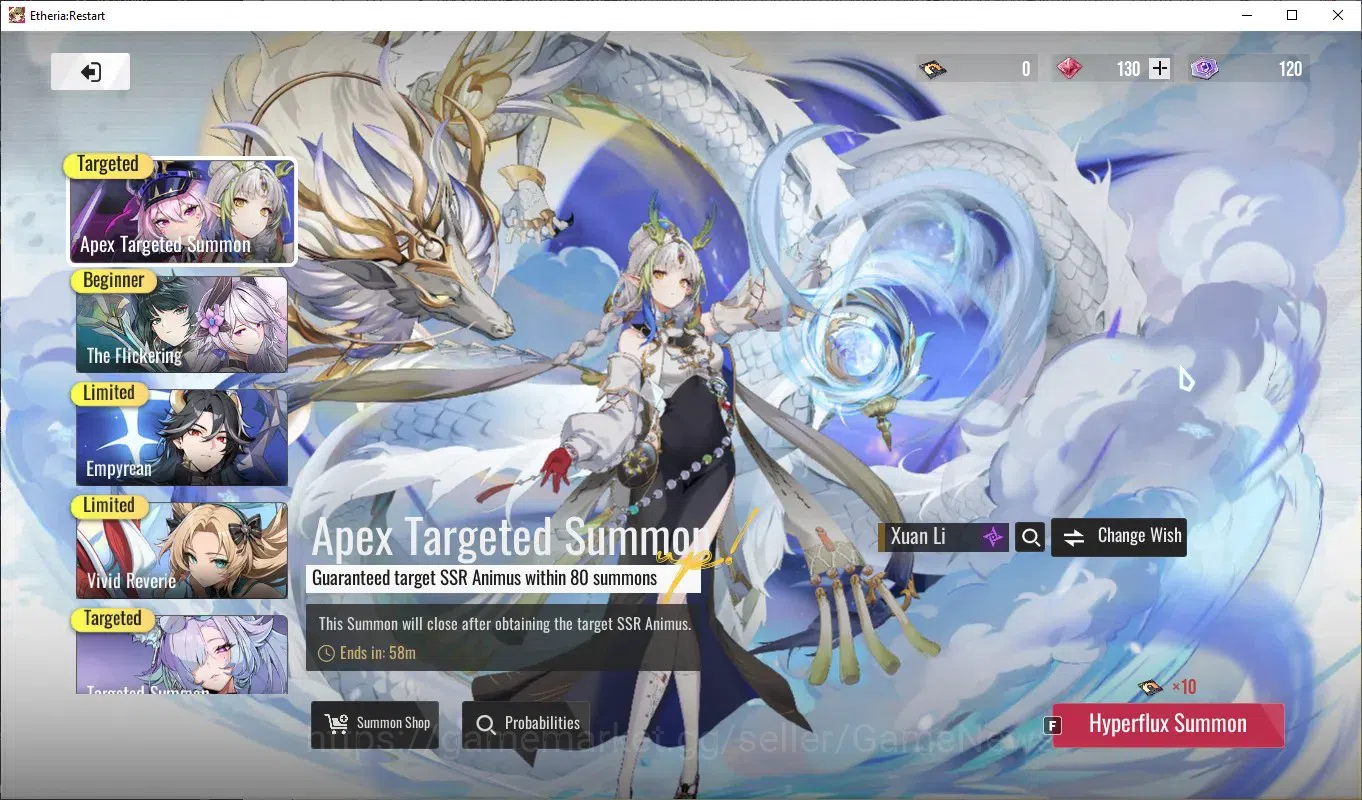 Etheria: Restart Accounts GLOBAL-S25|Lv26|11 SSR[Lian,Massiah,Kloss,Lilith,L image 17