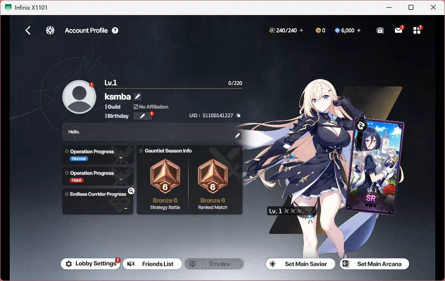 StarSavior Accounts ASIA| Starter Lv 1|6K Gems| 3 SSR Asherah + Robert image 3