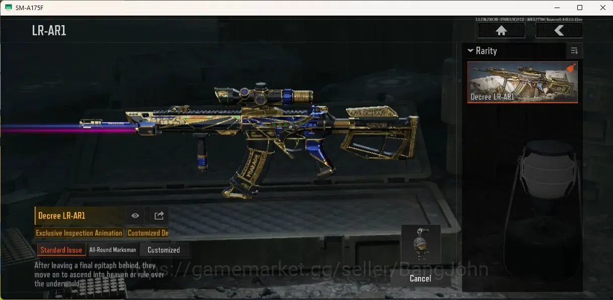 Arena Breakout Accounts High Value Mobile | LV 30 | SV 72.3 M | CV 37 M | Exclusive Gun [Decree LR-AR1&SS AX50]| More Check 8