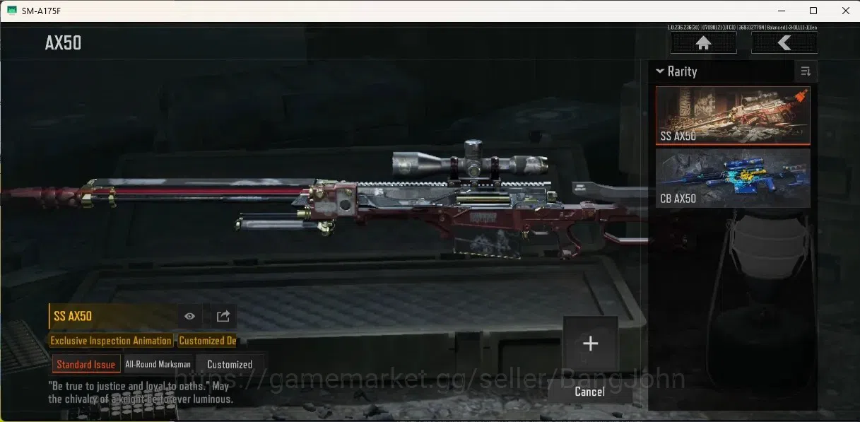 Arena Breakout Accounts High Value Mobile | LV 30 | SV 72.3 M | CV 37 M | Exclusive Gun [Decree LR-AR1&SS AX50]| More Check 9