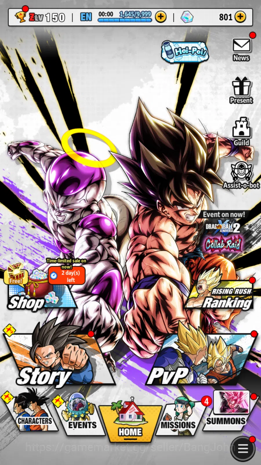 Dragon Ball Legends Accounts lvl 150|11M Total Power|2LR|2UL|SSR GokuBlack,Badr image 2