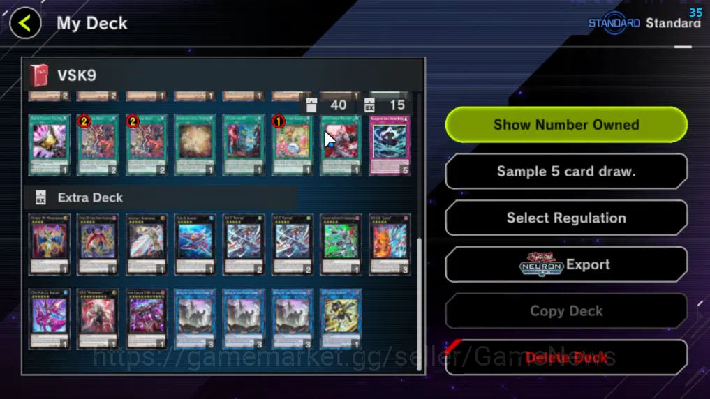Yu-Gi-Oh! Master Duel Accounts Lv 18 | 20 Deck |VSK9,DragonMaid,Dracotail,Yummys, image 10