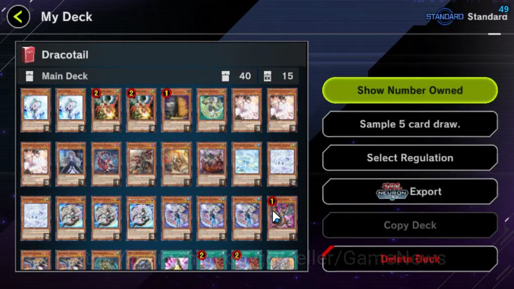 Yu-Gi-Oh! Master Duel Accounts Lv 18 | 20 Deck |VSK9,DragonMaid,Dracotail,Yummys, image 9