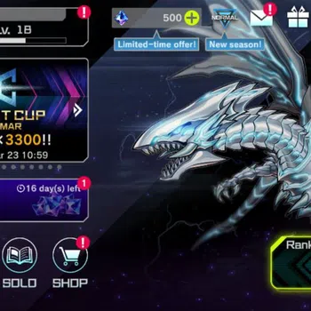 Yu-Gi-Oh! Master Duel Mid-Level Lv 18 | 20 Deck |VSK9,DragonMaid,Dracotail,Yummys, image 1