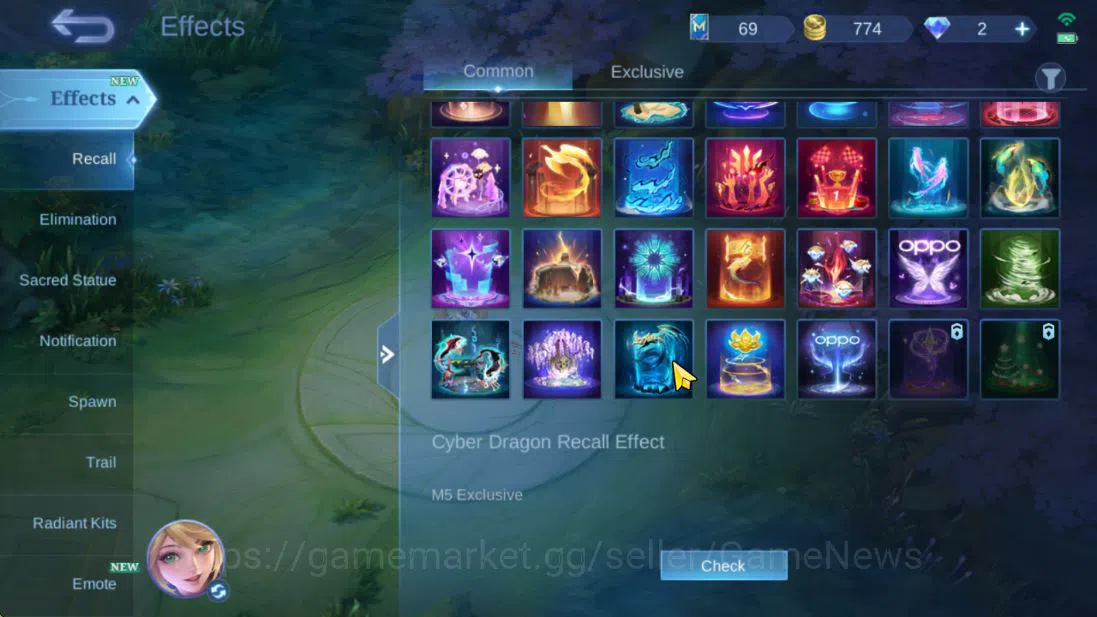 Mobile Legends: Bang Bang Accounts Hero 131|Skin 204|High Glory 96|Sanrio Floryn,CC[Y image 10