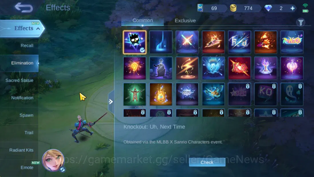 Mobile Legends: Bang Bang Accounts Hero 131|Skin 204|High Glory 96|Sanrio Floryn,CC[Y image 9