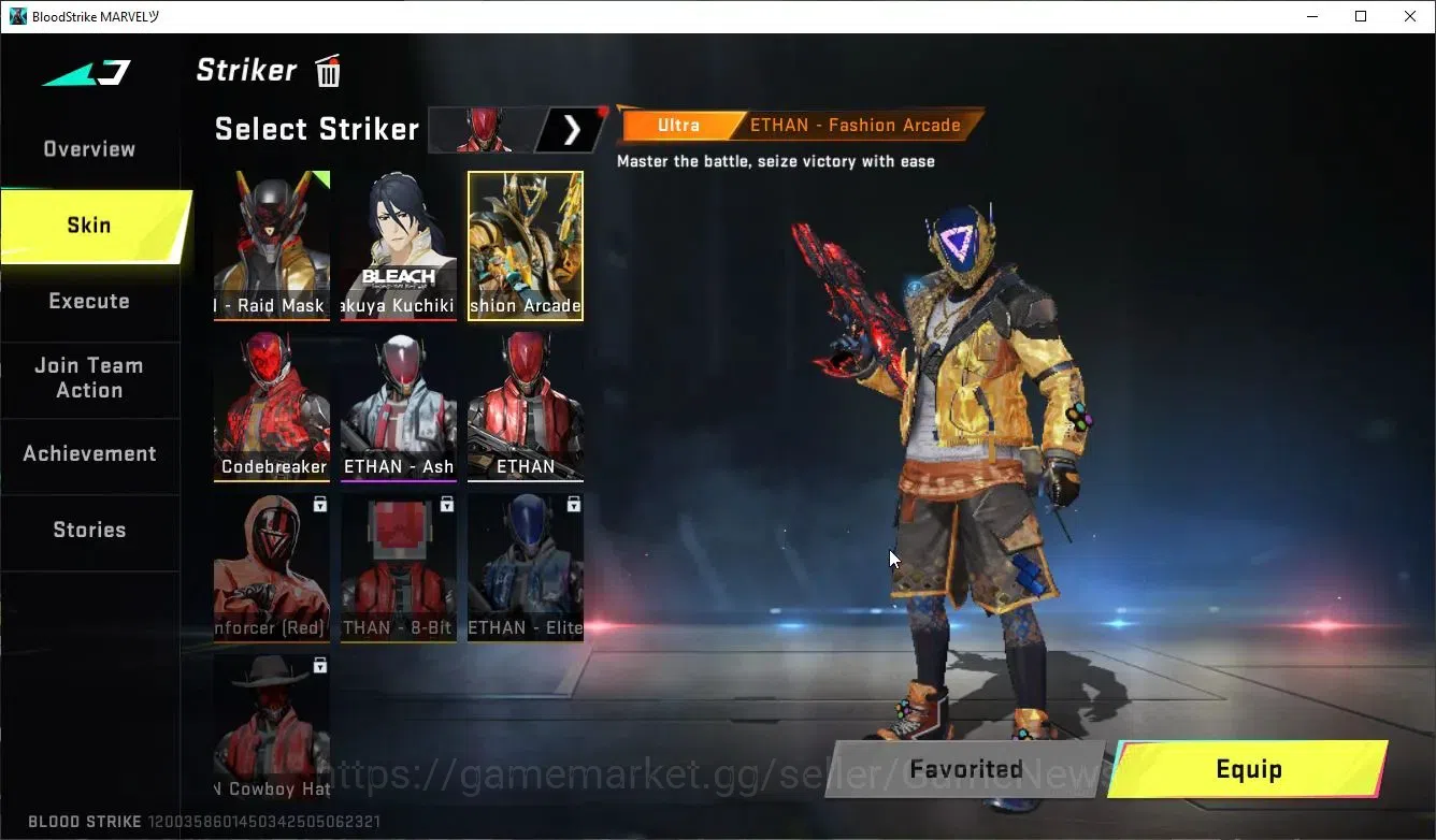 Blood Strike Accounts ASIA|ETERNAL Zero,UZI-Scorpion+Collab BLEACH Byaku image 11