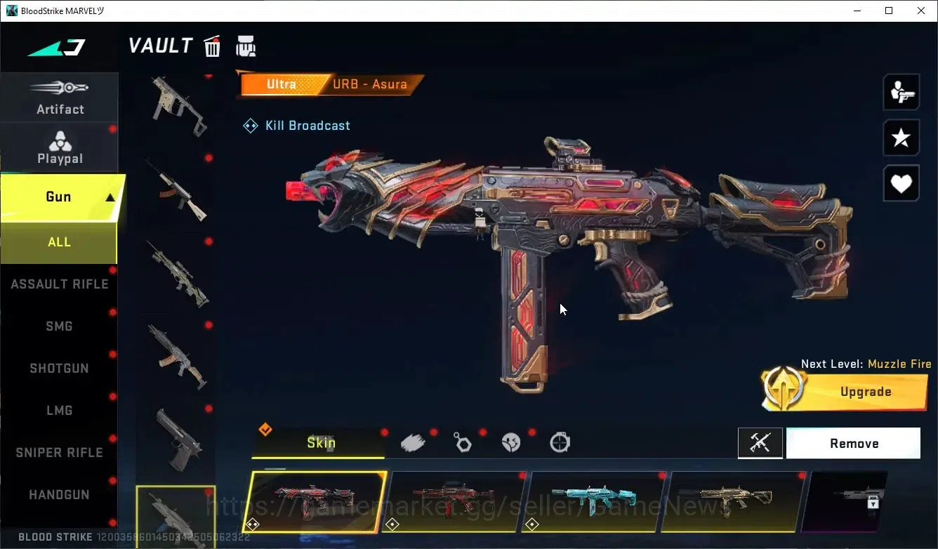 Blood Strike Accounts ASIA|ETERNAL Zero,UZI-Scorpion+Collab BLEACH Byaku image 19