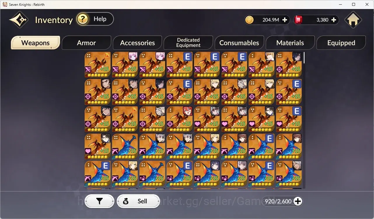 Seven Knights Re:Birth Accounts GLOBAL SEA|4 ex-7k[Melia,Juri,Rosie,Gelidus]|15TC6 image 14