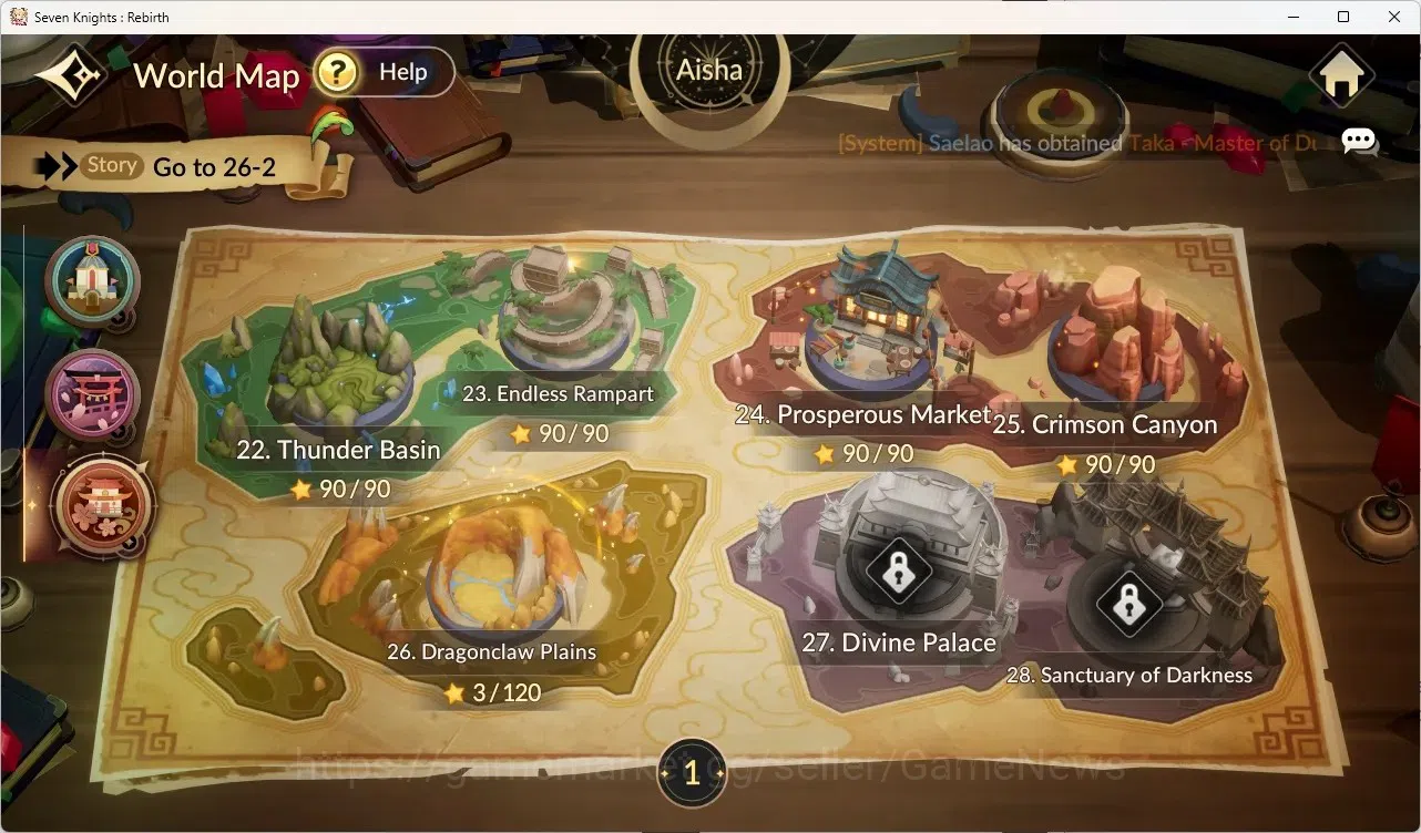 Seven Knights Re:Birth Accounts GLOBAL SEA|4 ex-7k[Melia,Juri,Rosie,Gelidus]|15TC6 image 19