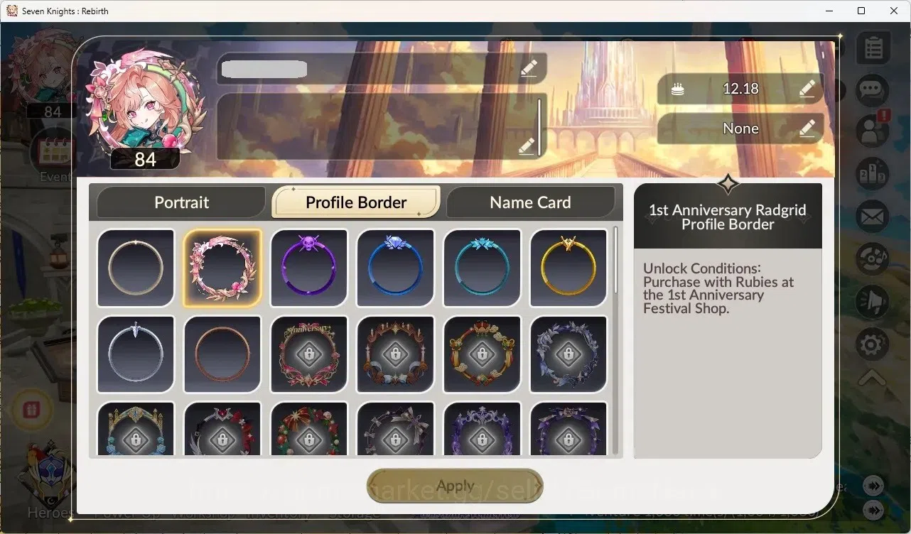 Seven Knights Re:Birth Accounts GLOBAL SEA|4 ex-7k[Melia,Juri,Rosie,Gelidus]|15TC6 image 7